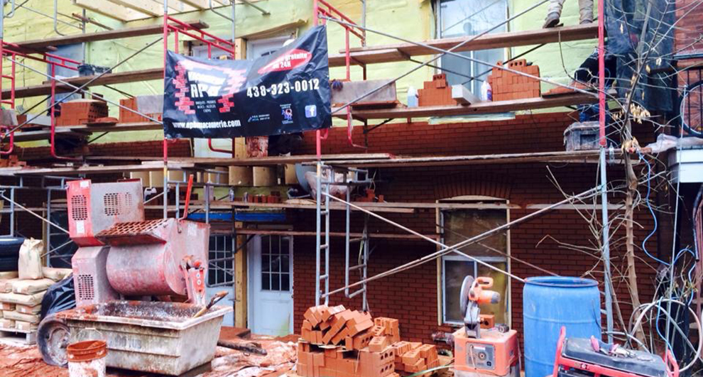 APB Maçonnerie Inc. Spécialiste en maçonnerie, restauration, construction neuve et réparation