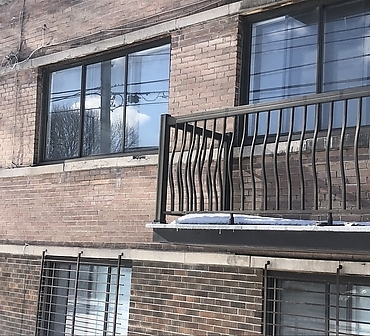 Remplacement dallege a Montreal - Remplacement d'allège de fenêtre à Notre-Dame-de-Grâce. Remplacement de fer angle rouillé à Montréal.